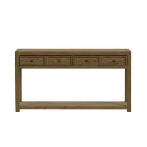 Heritage & Home Sofa Table in Oak Brown