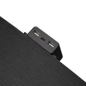 Heritage Nightstand with USBC in Black