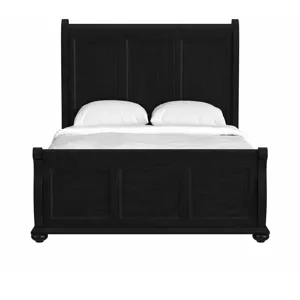 Heritage Queen Sleigh Bed in Black