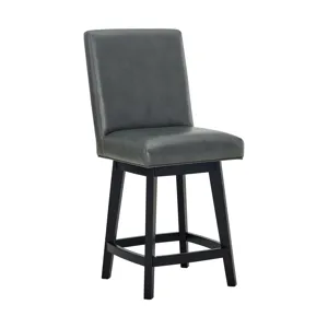 Hilson Counter Swivel Chair (2 per pack) in Grey
