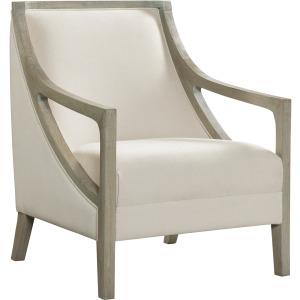 Hopkins Chair w/White Wash Arm Columbia Natural (ISTA 3)