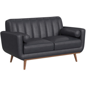 Horizon Loveseat with Wood Front 2 6