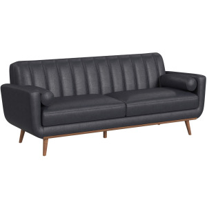 Horizon Sofa with Wood Front and 2 6