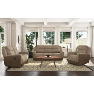Hornet Motion Loveseat in Rancho Beige