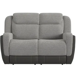 Hornet Motion Loveseat in Rancho Grey