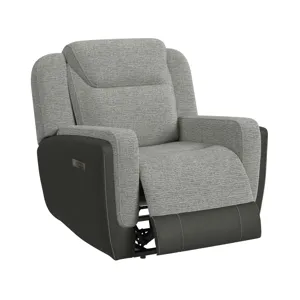 Hornet Power Motion Recliner with Power Headrest in Rancho Grey