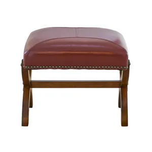(L761) Hunter Chair and Ottoman - Cherry