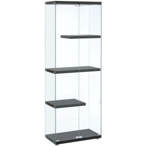 Ice Display Cabinet in Black -
