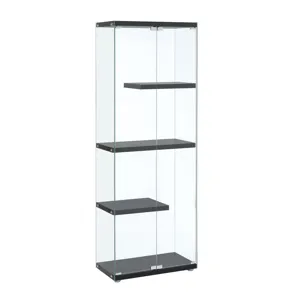 Ice Display Cabinet in Black -