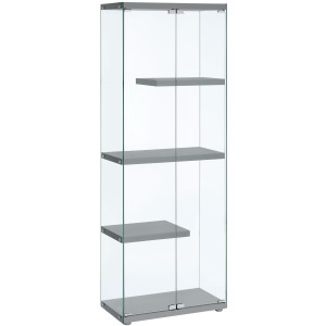 Ice Display Cabinet in Grey -