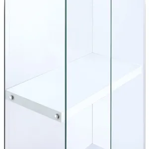 Ice Display Cabinet (With White Shelves)