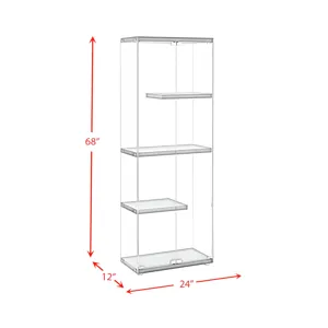 Ice Display Cabinet (With White Shelves)