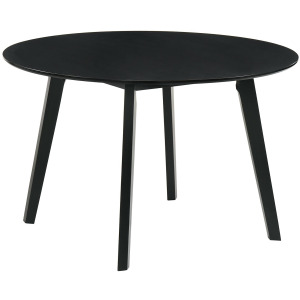 Ireland Round Dining Table in Espresso