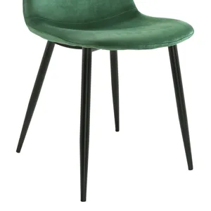 Isadora Side Chair in Emerald velvet 2 per Pack (3A Packing)