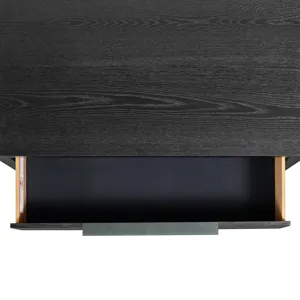 Island 5-Drawer Chest in Black