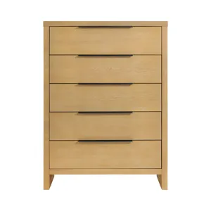 Island 5-Drawer Chest in Natural