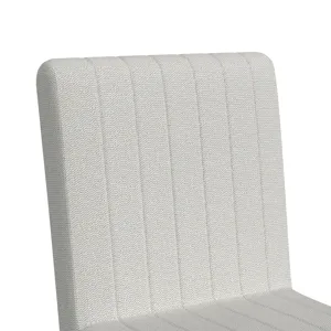 Jemma Swivel Bar Stool with Beige Linen in Dark Espresso