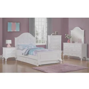 Jesse Twin Panel Bed w/ Trundle