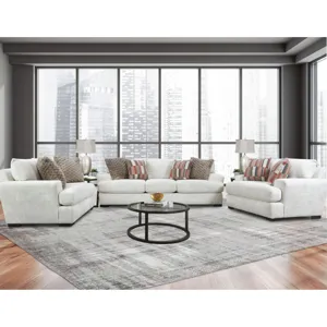 John Large Chair in Phantom Pearl with 2 Pillows