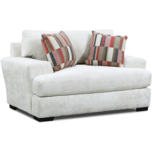 John Large Chair in Phantom Pearl with 2 Pillows