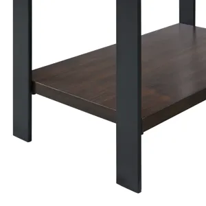 Jolene Desk W/White Marble Paper Top