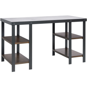 Jolene Desk W/White Marble Paper Top