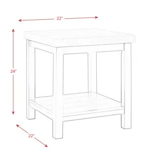 Kansas 4274 End Table ISTA3 packaging