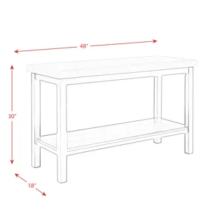 Kansas 4274 Sofa Table ISTA3 packaging