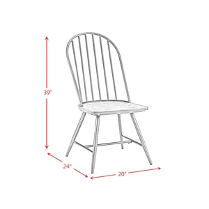Keenan Dining Side Chair in Black