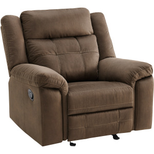 Keystone Glider Recliner in Brown