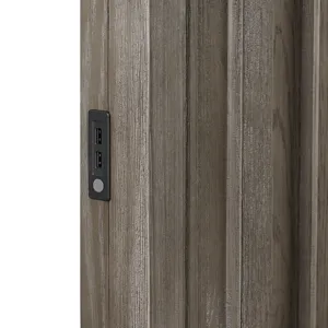 Kings Court Queen Storage Bed in Grey