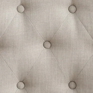 King Court Kings Court Dining Arm Chair with Taupe Fabric in Grey