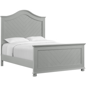 Kona Full Panel Bed in Grey