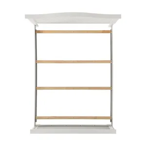 Kona Full Panel Bed in White