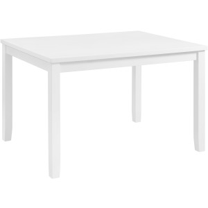Kona Rectangular Dining Table in White