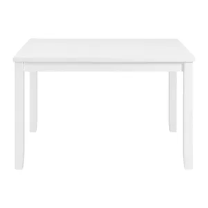 Kona Rectangular Dining Table in White
