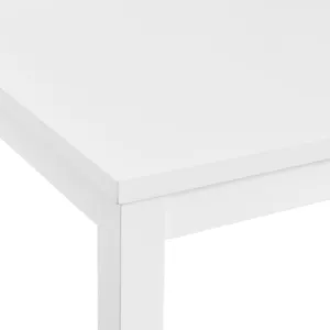 Kona Square Counter Table in White
