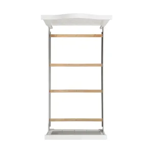 Kona Twin Panel Bed in White