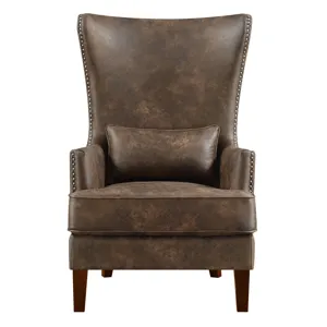 Kori (724) Chair w/Chrome Nails In Sierra Toffee