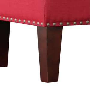 Kori Ottoman In Heirloom Berry (ISTA 3)