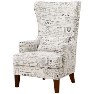 Kori 724 Chair W/Chrome Nails in French Script