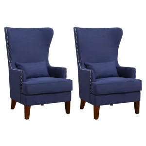 Kori 724 Chair W/Chrome Nails Heirloom Blue
