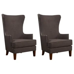 Kori 724 Chair W/Chrome Nails Heirloom Chocolate
