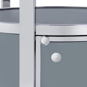 Lalia Wine Rack (FA) with LED in Grey