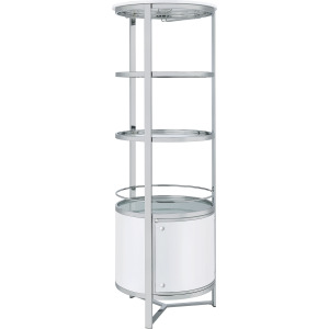 Lalia Wine Rack (FA) with LED in White