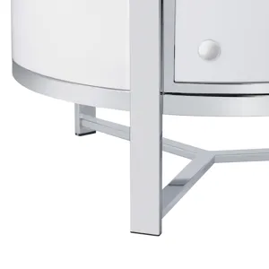 Lalia Wine Rack (FA) with LED in White