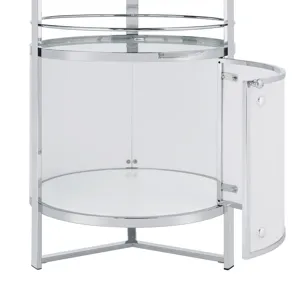 Lalia Wine Rack (FA) with LED in White