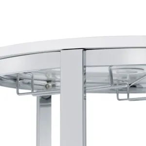 Lalia Wine Rack (FA) with LED in White