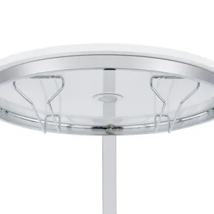 Lalia Wine Rack (FA) with LED in White