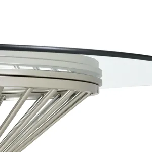 Lavinia Chrome Dining Table